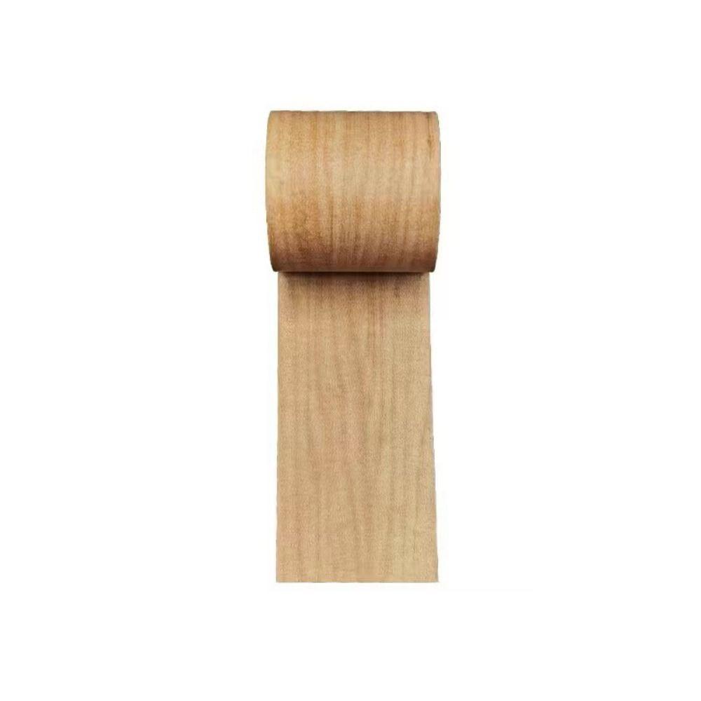 5M/Rolle Boden Möbel Renovierung Gewebeklebeband Holzmaserung Klebeband Reparatur Klebstoff 8cm x 4.57m-Chestnut Maple