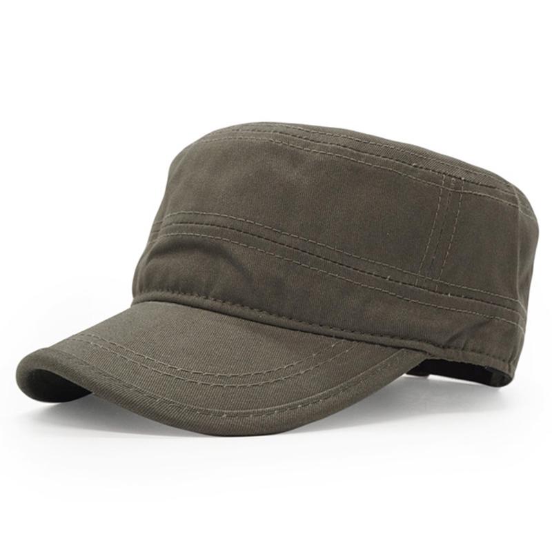 Herren Camouflage Baseball Cap Taktische Kappe Navy Baseball Cap Flache Kappe Sport Cap armee grüne
