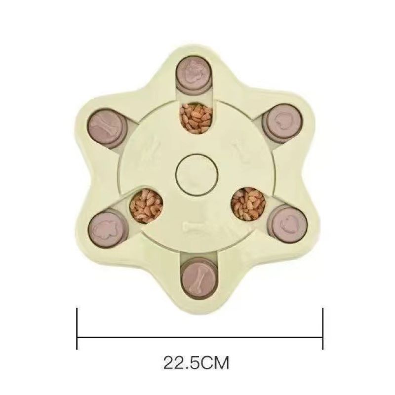 Hundezubehör, Puzzle, interaktives Spielzeug zur Stimulation des IQ von Welpen, Futterverteiler, Leckerli-Spender für Haustier-Spaßzubehör
