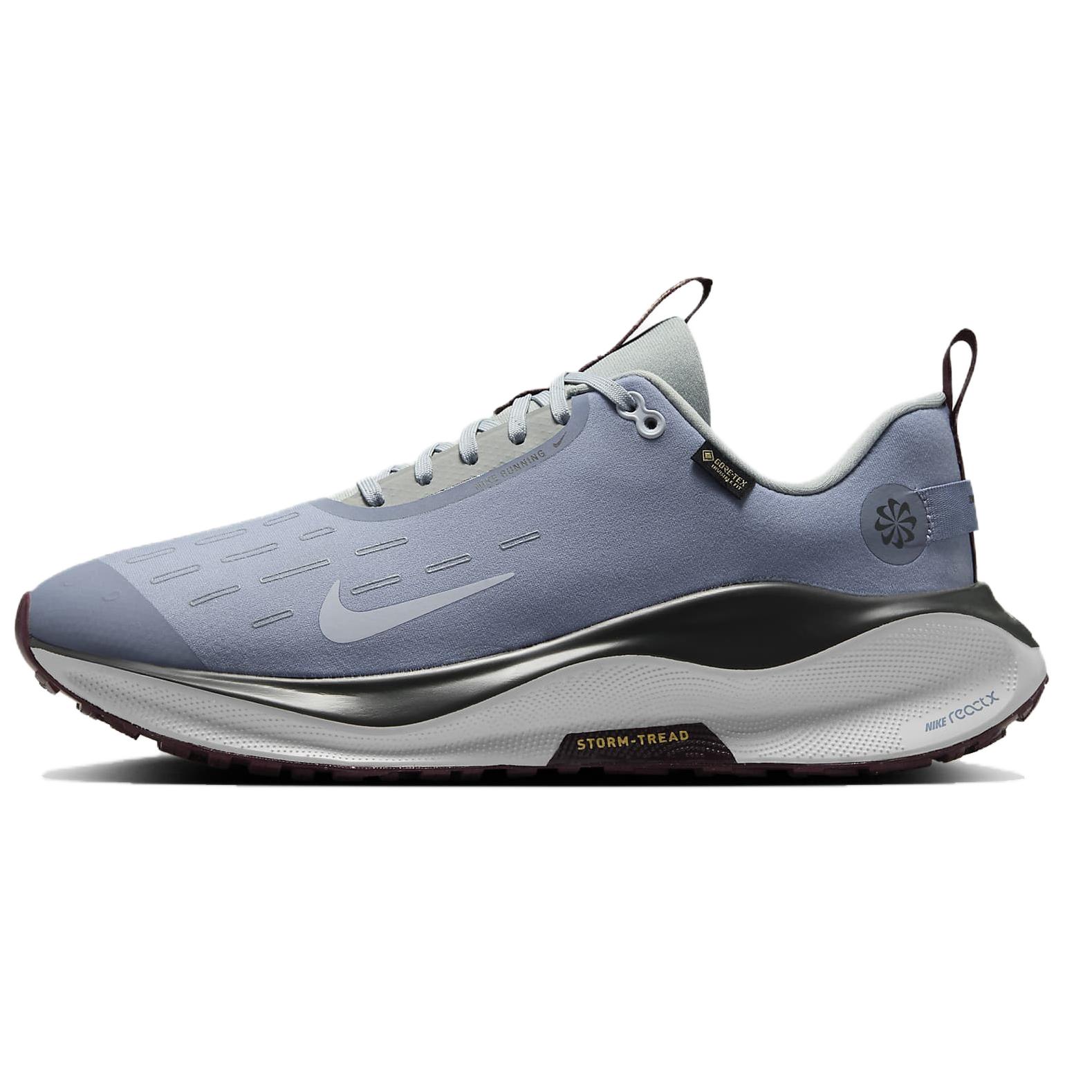 Nike React Infinity Run 4 Gore Tex Ashen Slate Light Pumice Dark Smoke Grey Football Grey Sneaker HQ0265-400 40 blau