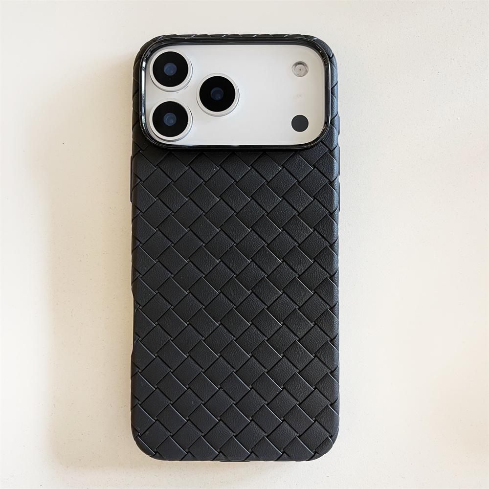 High-End Gewebestruktur Wärmeableitung Geeignet für Apple iPhone 17 Pro/17 Air, iPhone 17 Pro Max Silikon Weiche Hülle Ultra-Dünn IPhone 17 Pro schwarz