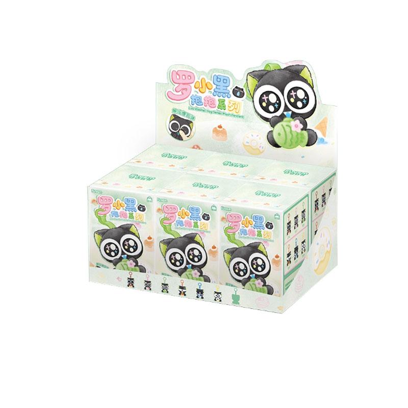 Luo Xiaohei Umarmungs-Serie Blind Box Plüschanhänger Rucksackanhänger Schreibtischdekoration Anime Cartoon Figur Spielzeug Plüsch Mystery Box Schöne Geschenke