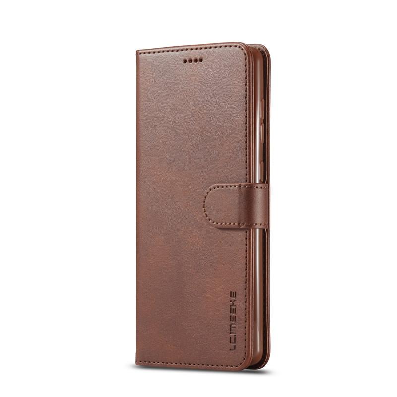 Fall Für Samsung A31 Fall Leder Vintage Telefon Fall Auf Samsung Galaxy A31 Fall Flip Magnetische Brieftasche Abdeckung Für Samsung A 31 Etui Galaxy A31 dunkelbraune