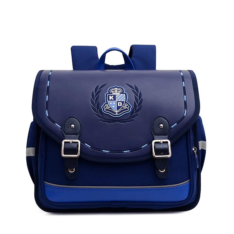 Schultaschen Mädchen Orthopädischer Rucksack Niedliche Wasserdichte Schultasche für Teenager Wende-Buch-Tasche Schüler Klasse 1-3 aqua blau