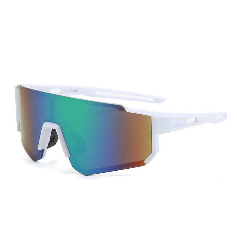 Grenzüberschreitende neue weibliche Outdoor-Radsport-Sonnenbrille, einteilige Fahrrad-Windschutzscheibenbrille 9815, Europa und Amerika, Herren-Sport-Sonnenbrille
