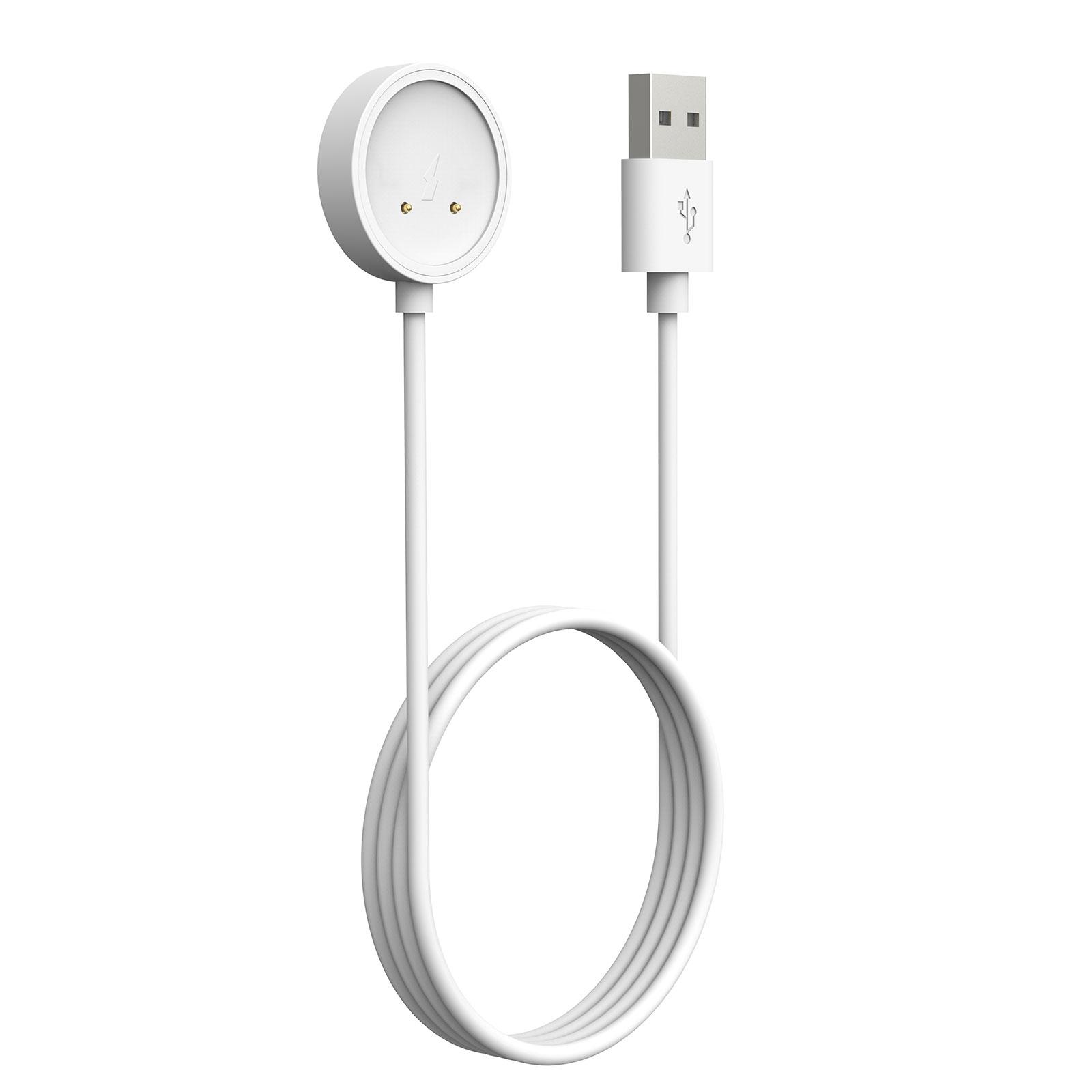 Magnetisches Ladekabel, USB-Ladekabel für S8/S9 Ultra/DW89, Ladestation für Uhren, tragbare Ladestation A white
