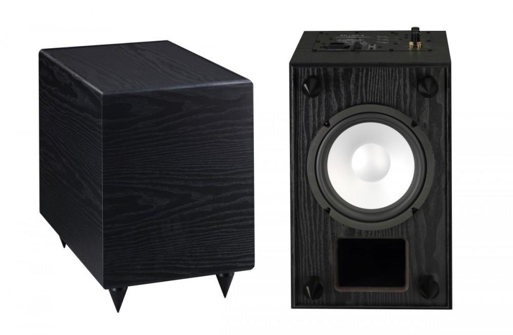 Acoustique Quality TANGO 94 - Aktiver Subwoofer für Heimkino- und Stereoanlage, Acoustique Quality schwarz