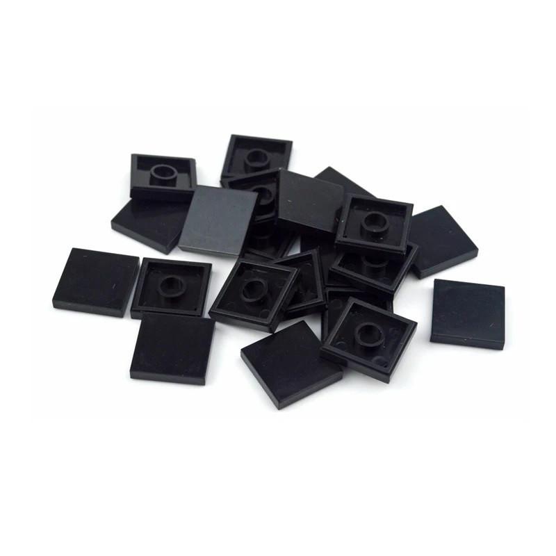 50 stücke DIY Bausteine 2*2 Figur Ziegel Keramik Fliesen 2x2 Pädagogisches Kreative MOC Ziegel 3068 glatte Flache Fliesen Spielzeug