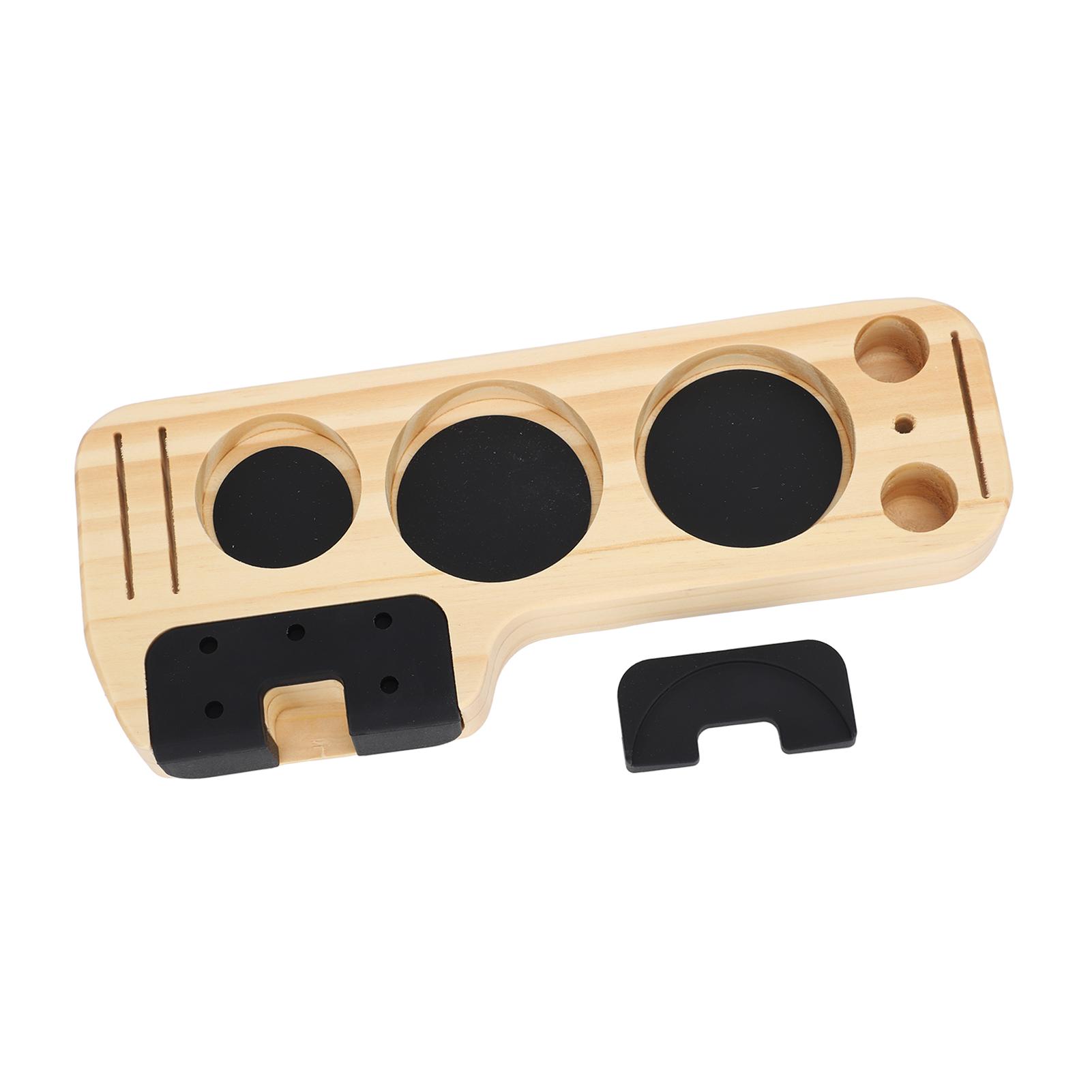 Kaffee Tamper Halter Station Holz Kaffee Filter Verteiler Tamper Halter für Zuhause Café Restaurant Hotel Büro