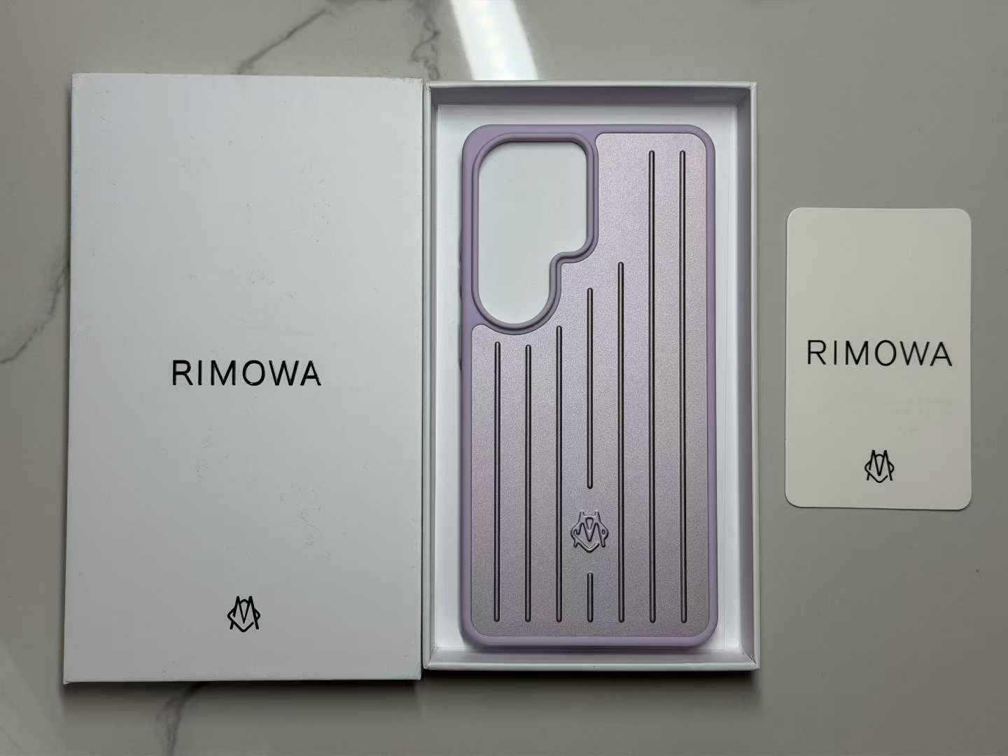 RIMOWA Original Samsung Galaxy S26 Ultra Koffer Handyhülle S25 Ultra licht lila