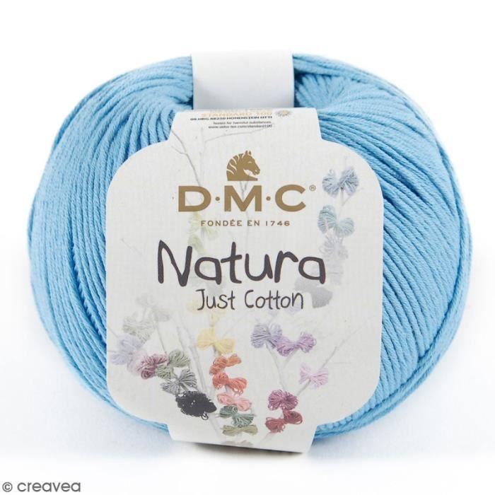 Strickgarn - DMC - Natura - 50 gr - 100% Baumwolle - Pazifikblau blau