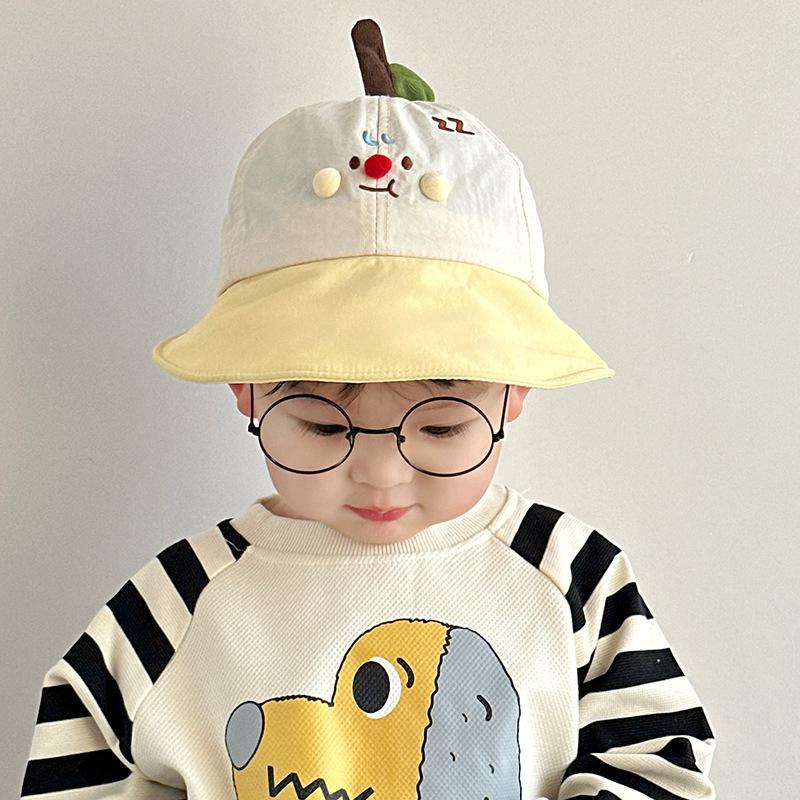 Baby Sonnenhut Große Krempe Baby Sonnenhut Outdoor Baby Junge Baseballkappe Niedlicher Kinder Sonnenhut Frühling Herbst 1-3（48-50cm） beige