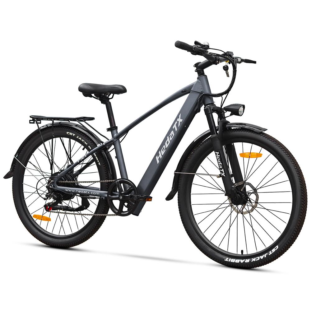 HEDATX TX1 Erwachsenen All-Terrain E-Bike 500W Motor 48V10.5AH Elektrofahrrad 26 Zoll Breitreifen Elektrisches Mountainbike