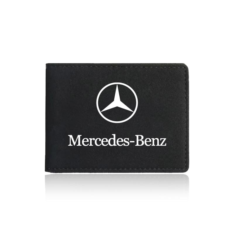 Auto Führerscheinhülle Wildleder Anti-Pelz Auto Fahrdokumente Für Mercedes-Benz AMG C500 C200 C300 A B C E GLA CLA GLK GL ML GLE W204 W205 W203 W211 benz