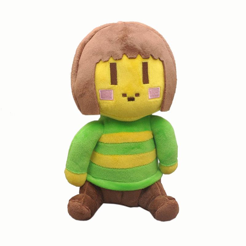 Undertale Plüschtiere 22cm Kawaii Undertale Chara & Frisk Plüsch Weiche Kuscheltiere Puppe Für Kinder Kinder Weihnachtsgeschenke