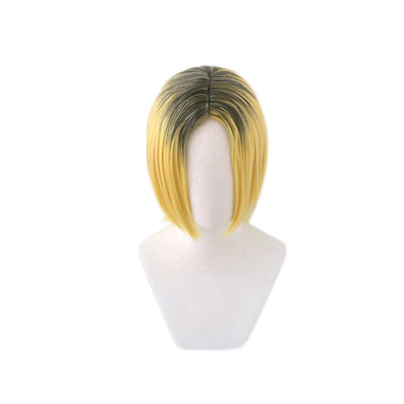 Anime Haikyuu!! Nekoma Kenma Kozume Kurze Perücke Cosplay Kostüm Hitzebeständige Synthetische Haar Haikiyu Männer Perücken