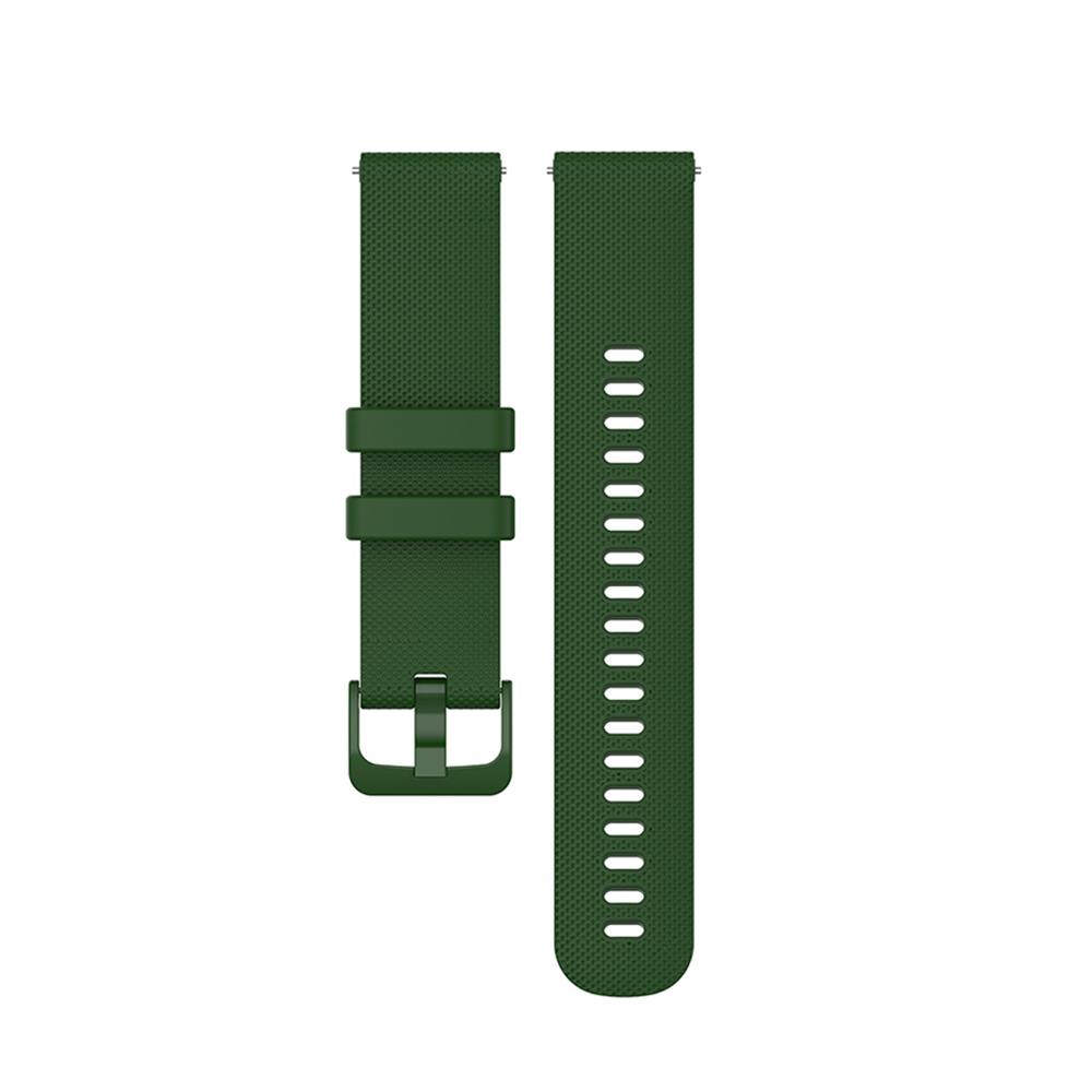 Silikonarmband für Garmin Vivoactive 3 4 4S Smart Watch Band Ersatzarmband für Garmin Venu 2 2S For Garmin Vivoactive 4 armee grüne