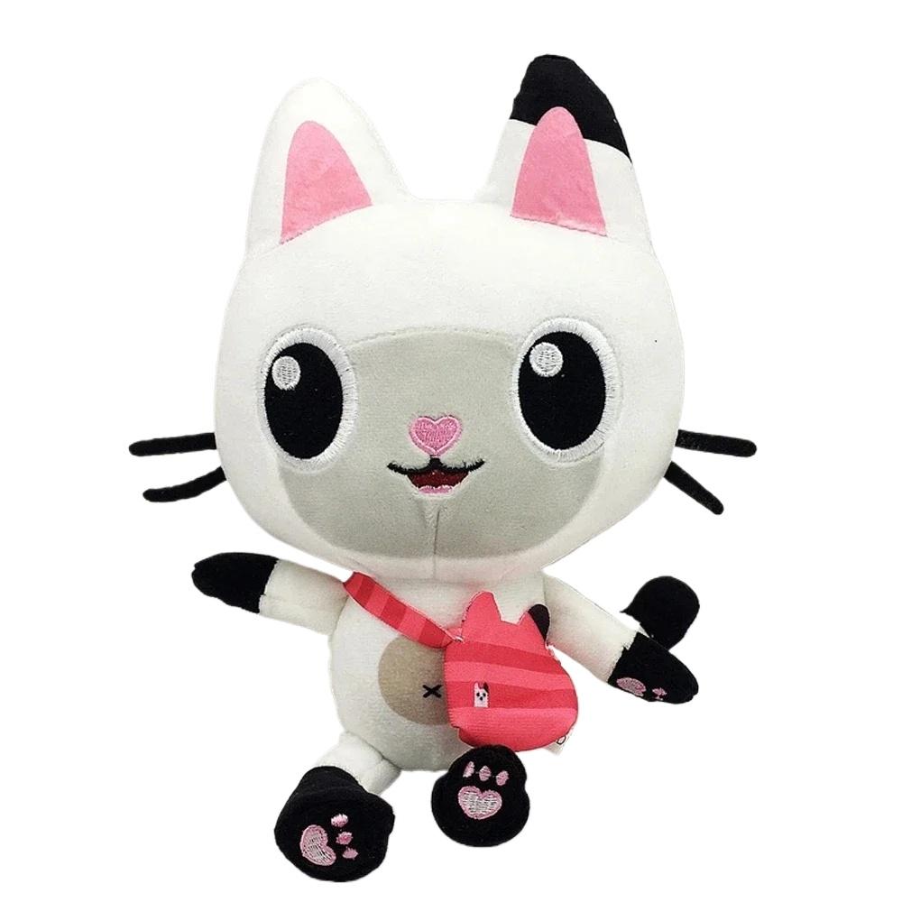 25cm Gabby Puppenhaus Plüschtier Cartoon Stofftier Meerjungfrau Katze Meerjungfrau Plüschpuppe Kinder Weihnachtsgeschenk