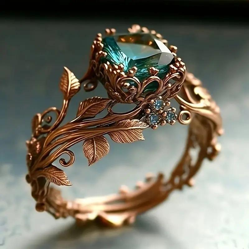Wunderschöne Luxusringe für Frauen Hochzeitsverlobungs-Accessoires Einzigartiger Damenring Modeschmuck Geschenke No. 8