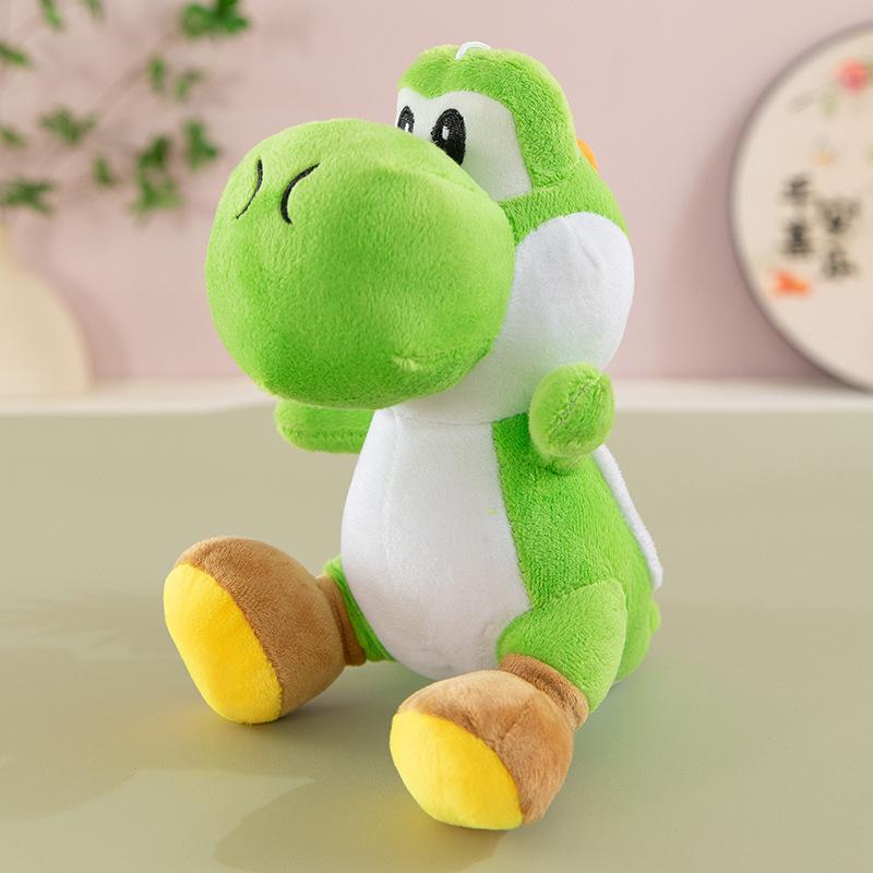 Spiel Merchandise Mario Yoshi Plüschpuppe Kinderspielzeug grüne Dinosaurierpuppe Geschenk Greifautomatenspielzeug 22cm grün