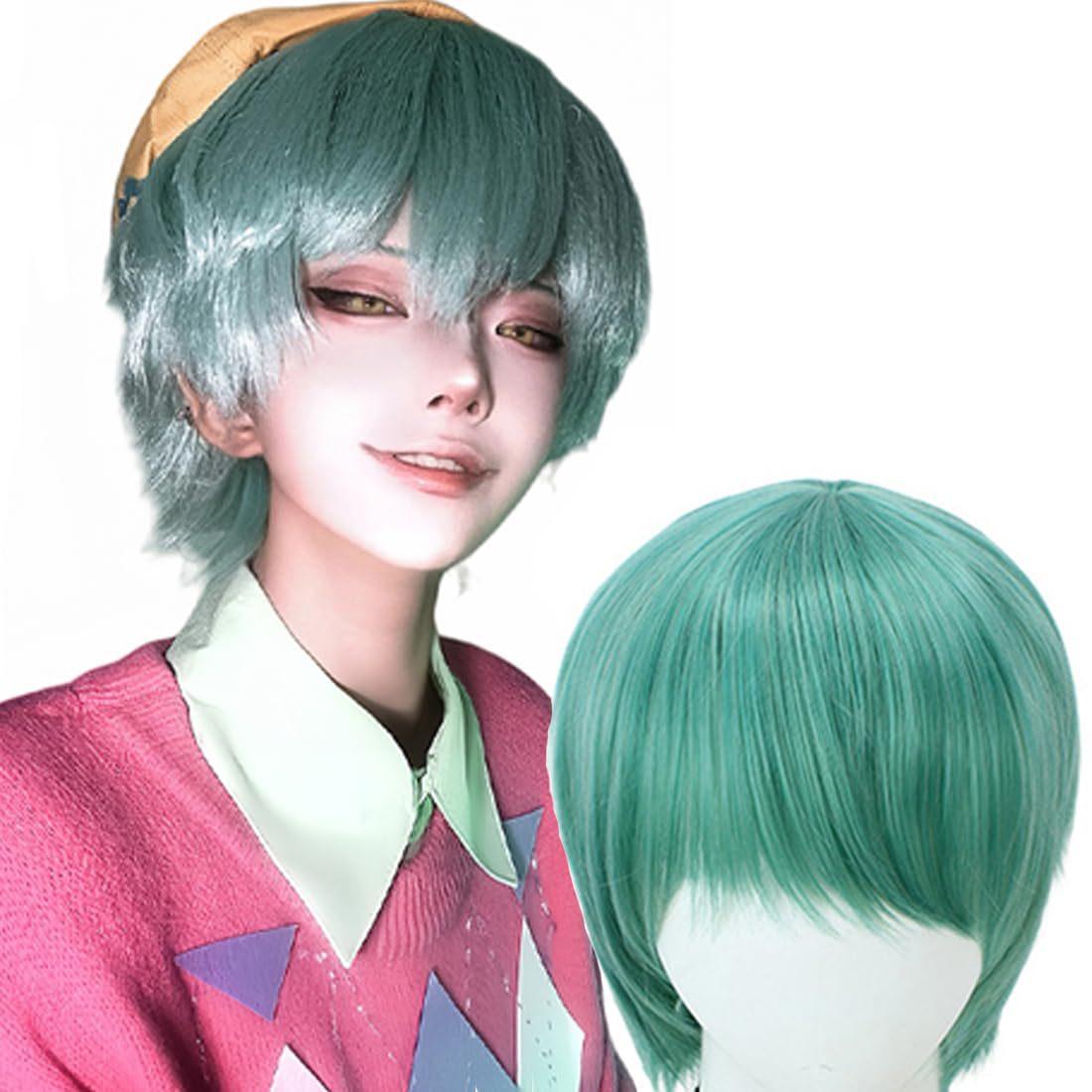 Kpop Huntrix Rumi Cosplay Perücke Halloween Party Dämonen Accessoire Jäger Kostüme Requisiten Karneval Verkleidung green-One Size