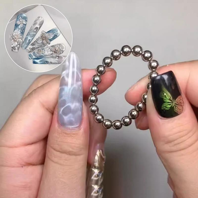 20 Teile/satz Kleine Runde Magnet Perlen Für Cat Eye Malerei Nägel Kunst Design Gel Polnisch Nagel Magnet Werkzeug Diy & Salon Zugriffs