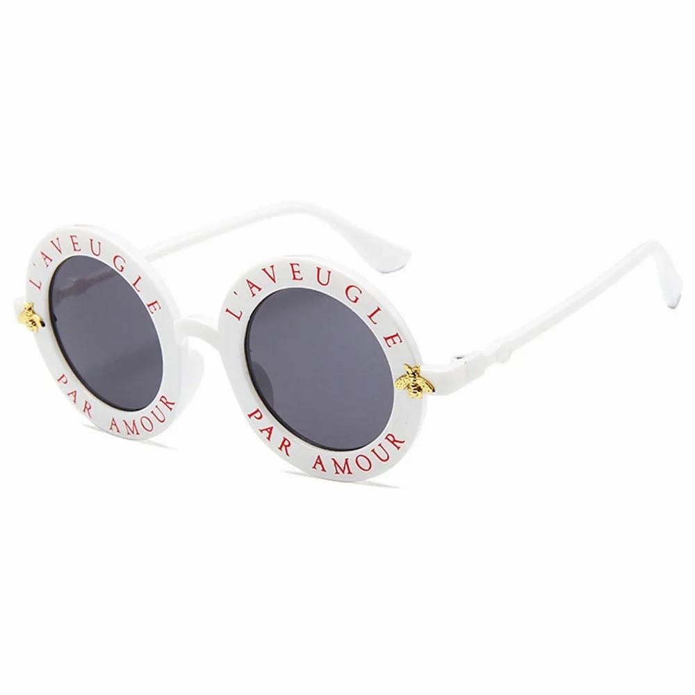 Kleine runde Sonnenbrille für Damen, Vintage-Sonnenbrille, schwarze Metallfarbe, Sonnenbrille für Damen, Modedesigner, Neu