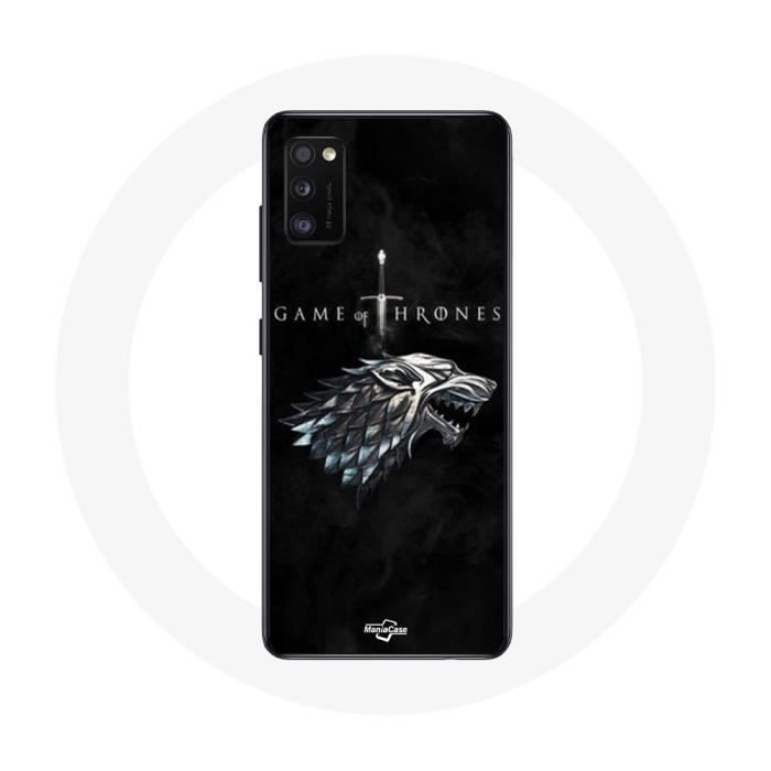 Schutzhülle für Samsung Galaxy A41, Game of Thrones, Staffel 8, Game of Thrones, Haus Stark, Logo, Winter