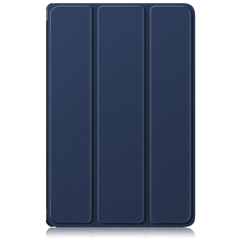 Hülle für Lenovo Yoga Tab Plus 12.7 Hülle TB520FU Mode Malerei Smart Ständer Lederhülle für Yoga Pad Pro AI 12.7 Hülle Funda Yoga Tab Plus 12.7 dunkelblaue