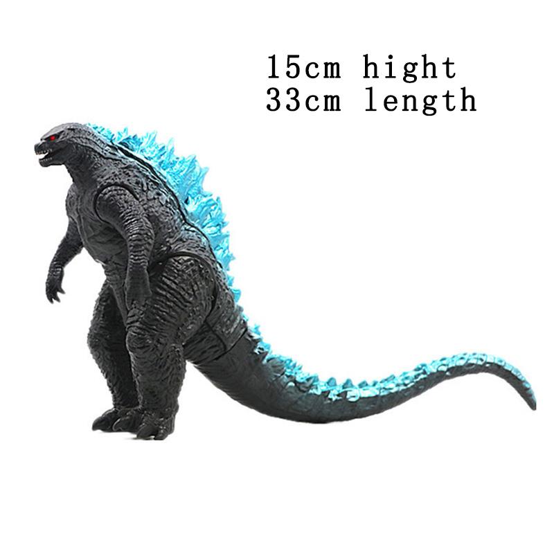 Godzilla-Figur, König, Geschenk des Monsters, Spielzeug, Godzilla-Modell, weicher Kleber, bewegliche Gelenke, Actionfiguren, Kinderspielzeug, Geschenke 15cm Godzilla