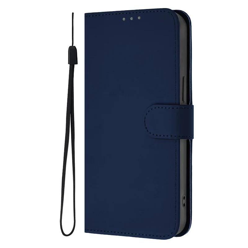 Für T-Mobile T Phone 3 Pro Hülle auf für Funda T-Mobile Revvl 8 Pro Phone3Pro Hülle Candy Unifarbene Leder Klapphülle Etui Coque T-Mobile Phone 3 Pro