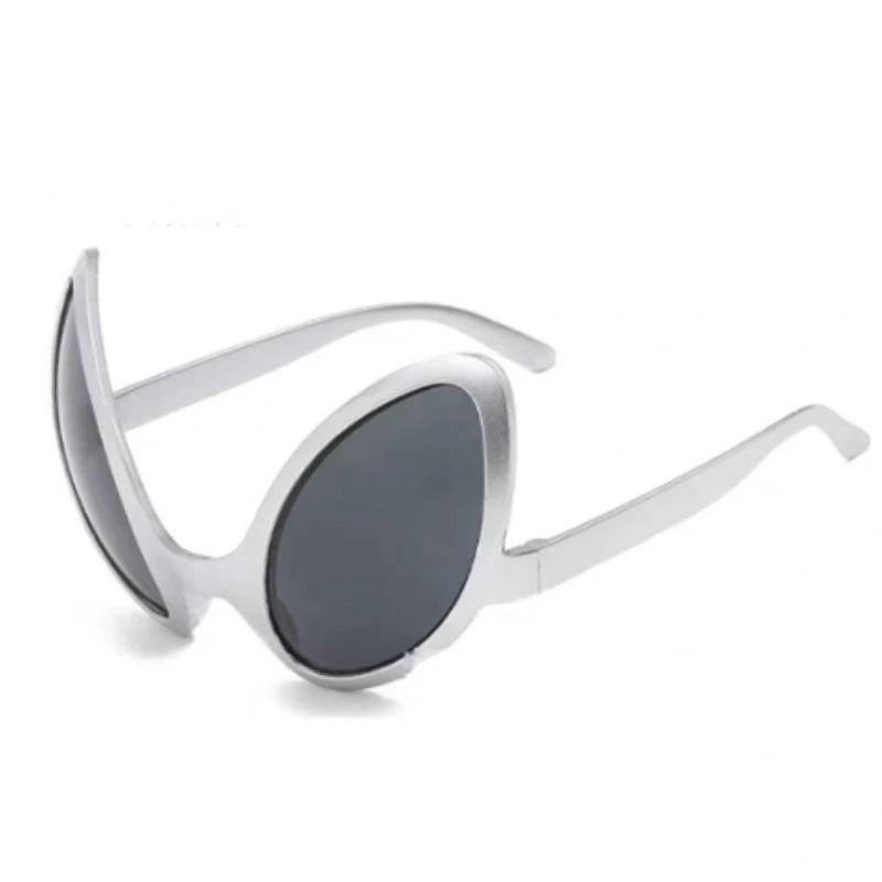 Neue Alien-Brille Lustige Feiertagsparty-Brille Halloween Erwachsene Kinder Partyzubehör Regenbogen-Gläser ET Sonnenbrillen Sonnenbrillen white