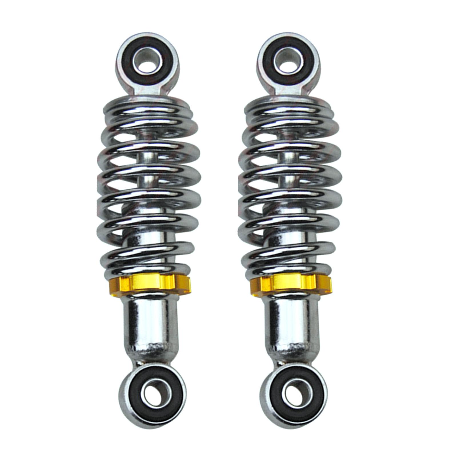 Verbesserter Satz hinterer Stützfedern, Stoßdämpfer aus Metall, mehrere Größen für Elektroroller, genießen Sie eine stabile und ruhige Fahrt 160