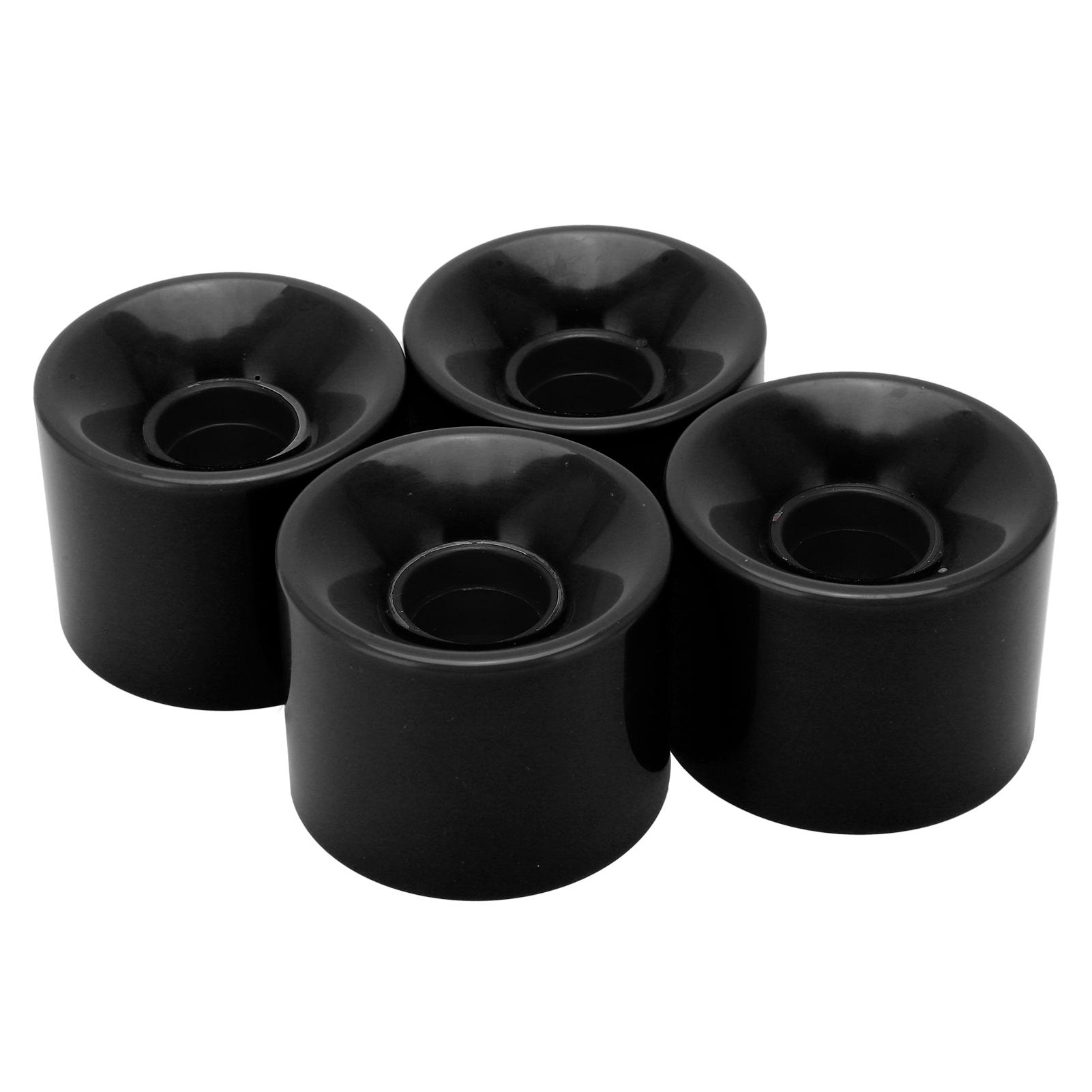 PUENTE 4 Stück 60x45mm Skateboard-Räder 78A Longboard Cruiser Räder Ersatzteile Gelb