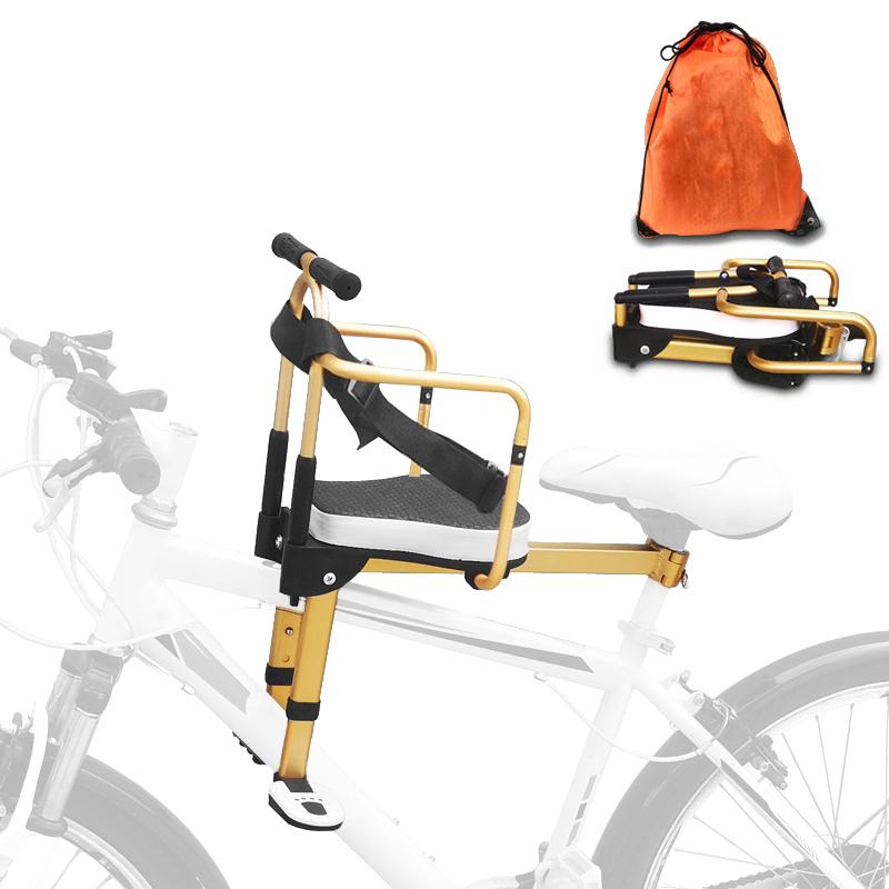 Lixada Mountainbike Kindersicherheitssitz Kinder gepolsterter Fahrradsitz vorne montiertes Kinderfahrrad Type B