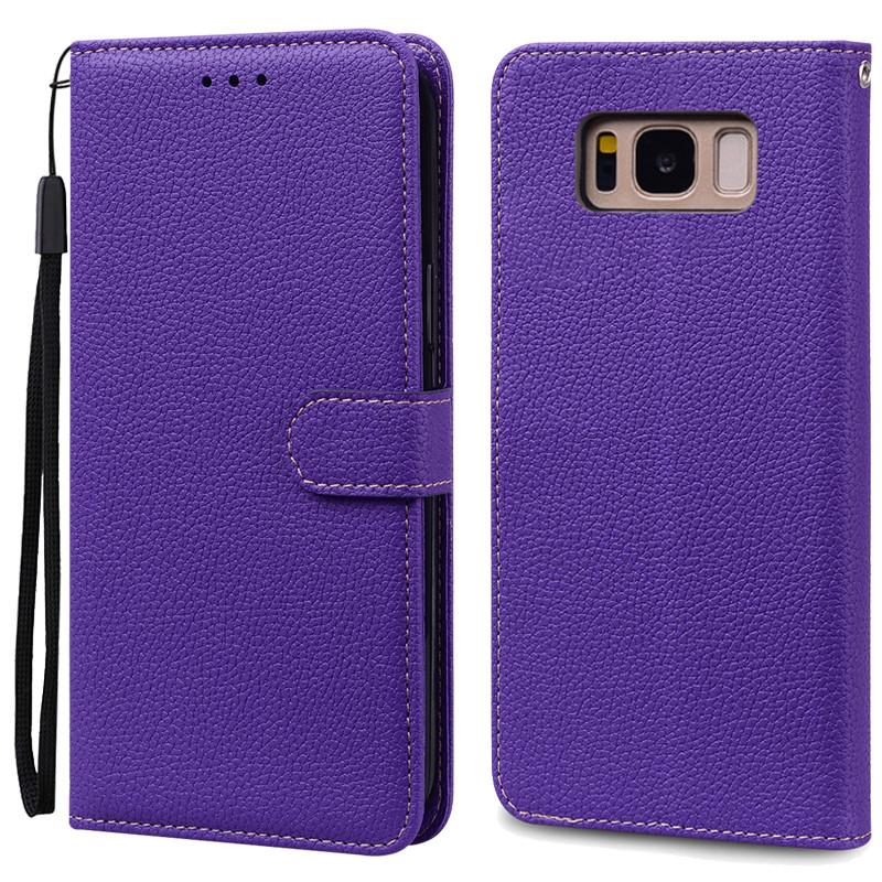 S8/S8 Plus Fall Für Samsung Galaxy S8 Fall G950F Leder Brieftasche Flip Fall Für Samsung Galaxy S8 Plus G955F telefon Fall Fundas For Samsung S8 Plus