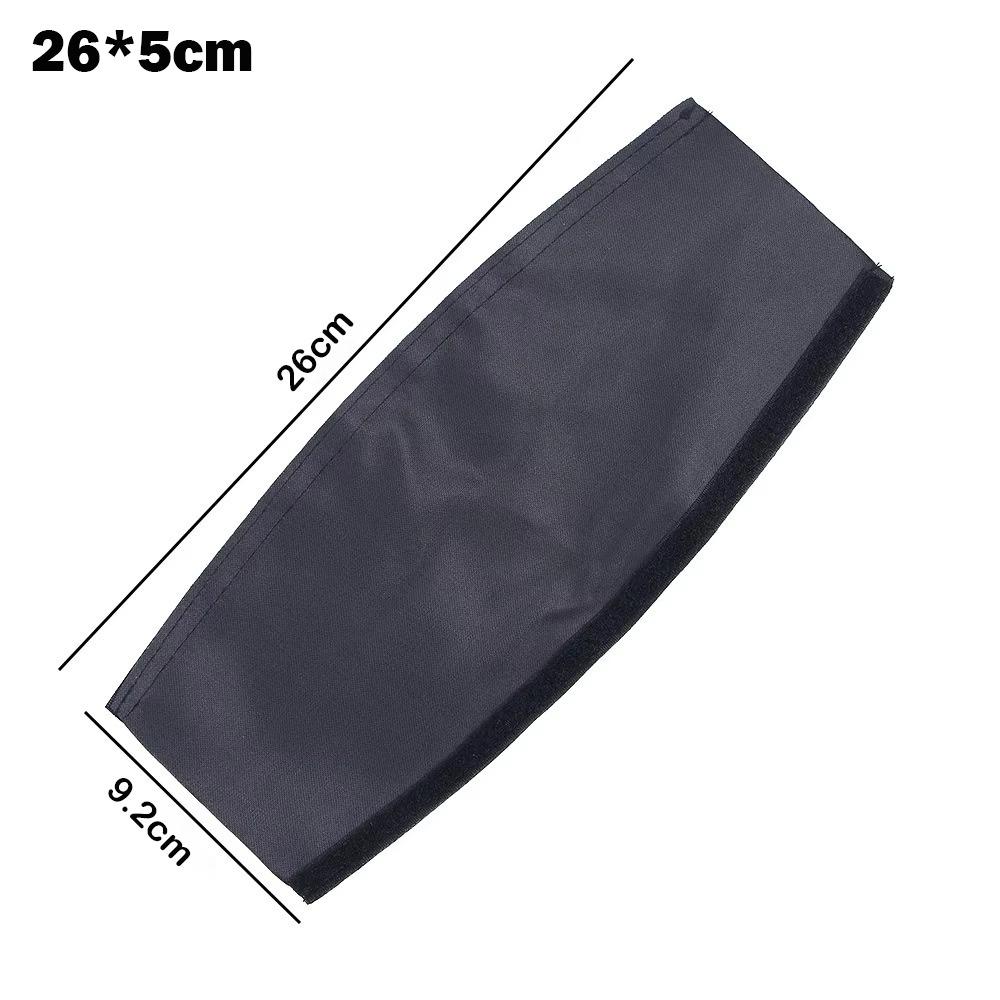 PU-Leder Headset Ohrmuschelbezug Weiches Kopfhörer-Kopfbandpolster Headset-Bügelpolster Kopfhörer 26x5cm