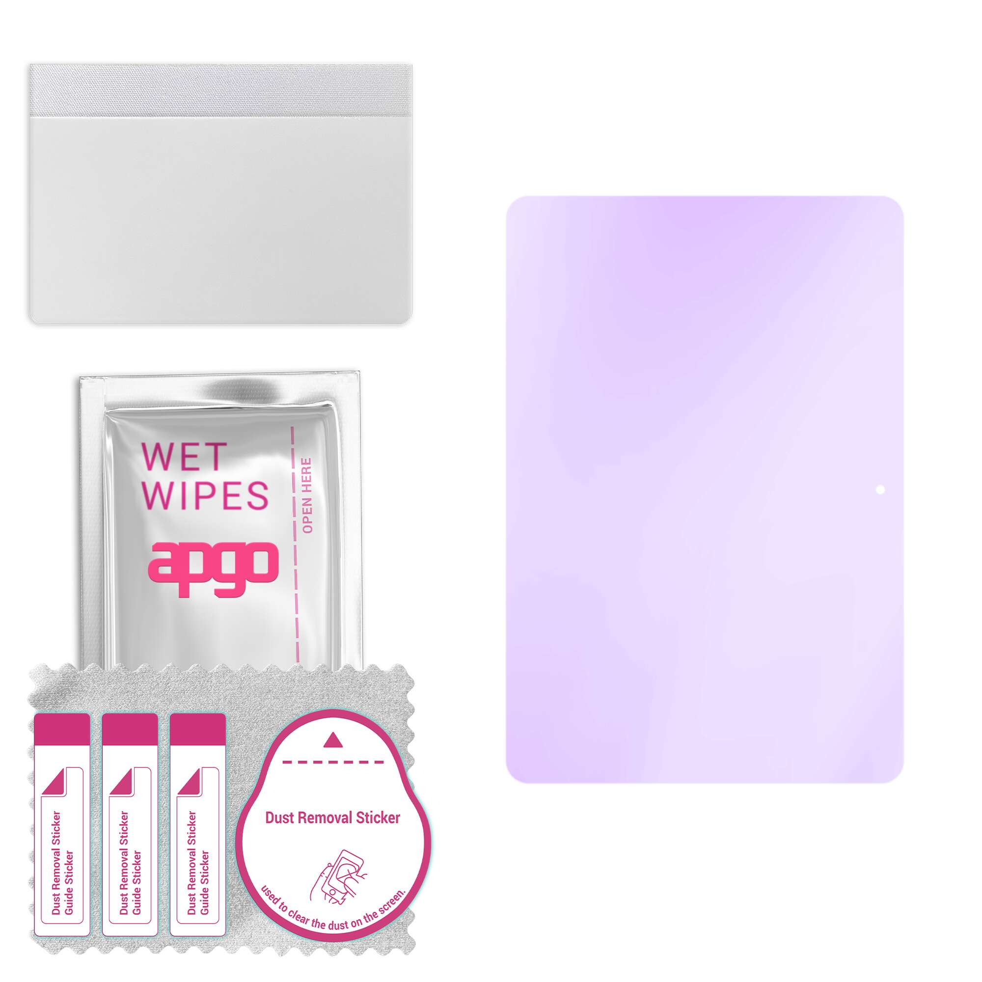 apgo Anti-Blue 9H Hybrid protective glass compatible with Amazon Kindle Fire HDX 7, flexible nano glass, great replacement for tempered glass, scratch