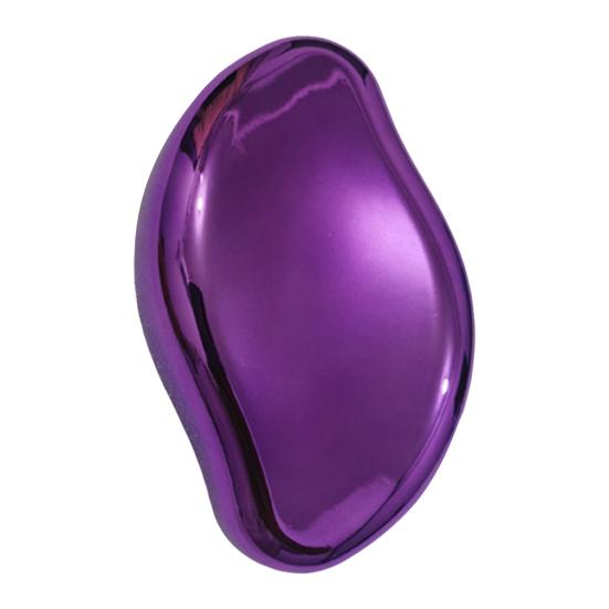 Haarentferner Stein Wiederverwendbar Haarentferner Stein Damen Herren Hautpeeling Schmerzloser Epilierer Rücken Arm Beine Haarentfernungswerkzeug B violett