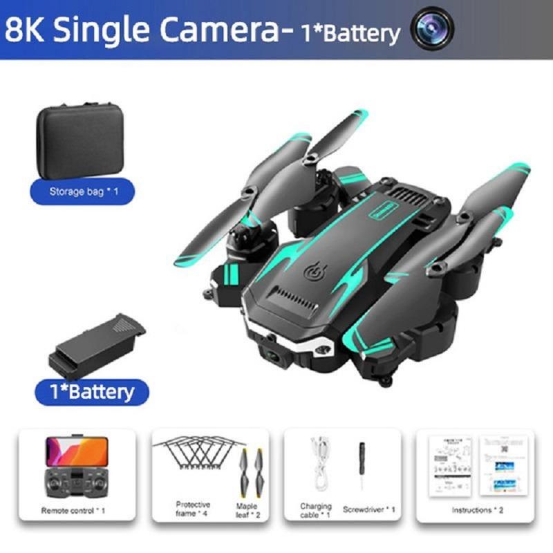 Neu Mini Drohne GPS Drohne Professionelle HD Kamera Luftaufnahmen Hindernisvermeidung Drohne Faltbare Vier-Rotor Hubschrauber RC Distanz Single Camera-1*Battery