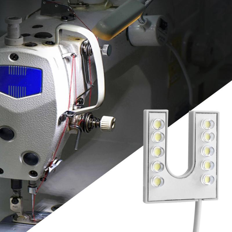 LED-Licht mit Magnetfuß für Nähmaschine, 110 – 265 V, EU-Stecker