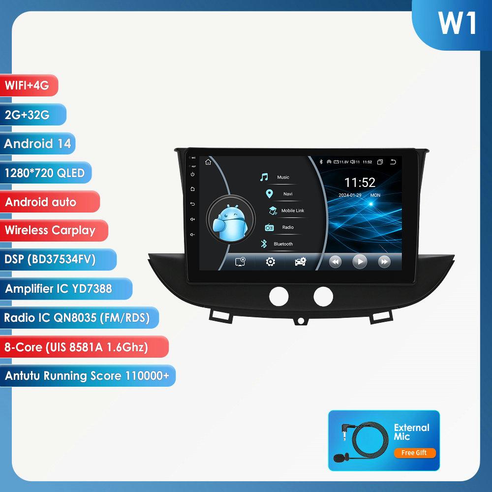Ossuret Snapdragon Intelligenter Bildschirm Autoradio für Opel Grandland X 2016 - 2020 Crossland X Multimedia Stereo Videoplayer Carplay Android Auto GPS W1 8Core 2G 32G