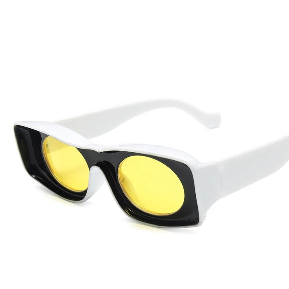 Punk Quadrat Sonnenbrille Frauen Luxus Vintage Sonnenbrille Frauen Brille Frauen Mode Gafas De Sol Mujer