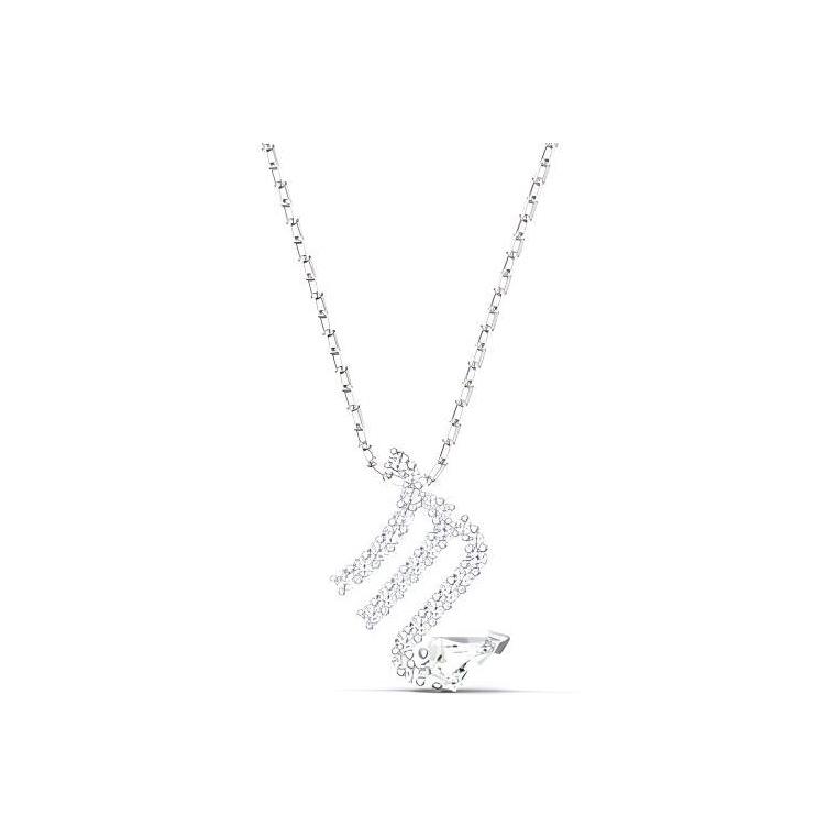Swarovski Zodiac II Skorpion Metall Sternbild Halskette Damen Halskette Silber 5563898 Box+Shopping Bag