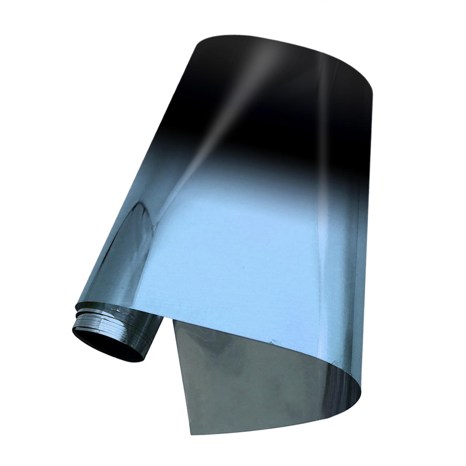 Auto Farbverlaufs-Sonnenschutzfolie PVC Zweifarbig Auto Fensterfolie Stilvolle Zweifarbige Auto Fenstertönung für UV-Schutz & Privatsphäre 50cmX3m