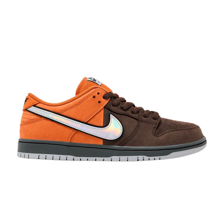 Nike SB Dunk Low Muni Fast Pass Unisex Sneaker Braun Sicherheitsorange Wolfsgrau Barockbraun Eisengrau Schwarz IR1888-800 40.5