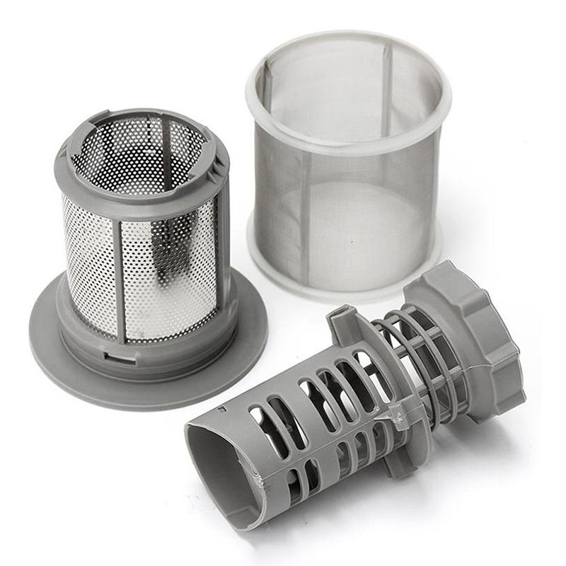 Zubehör Mesh-Filter Edelstahl Ersatz Küche Geschirrspüler Filter Mesh-Filter-Set Küche Geschirrspüler Filter Bildschirm