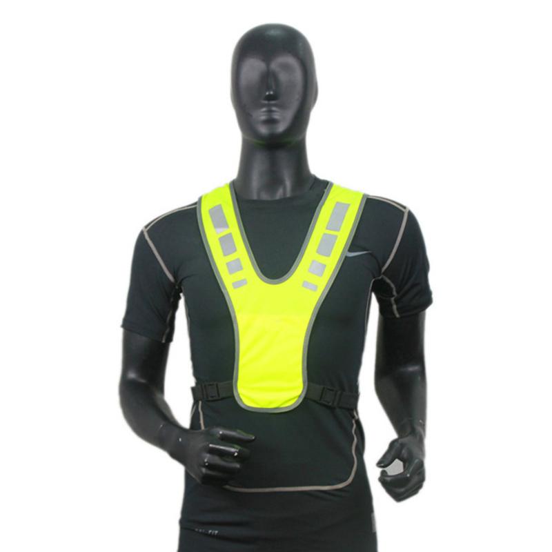 Motorrad Sicherheitsjacke Sichtbare Reflektierende Weste Arbeitskleidung Nachtsicherheit Laufen Radfahren Mantel