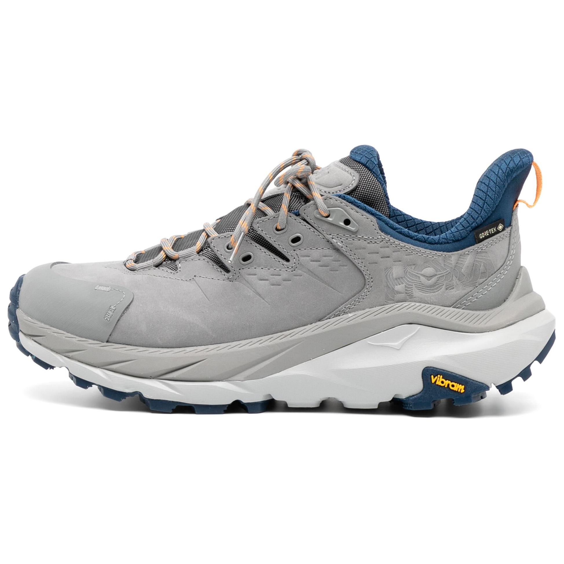 HOKA ONE ONE Kaha 2 Low GTX Bequeme Rutschfeste Strapazierfähige Wanderschuhe Herren Wanderschuhe Grau 1123190F-GLCT 40