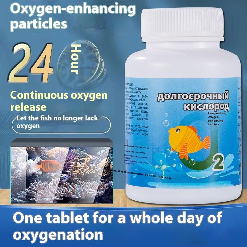 Aquarium Langzeit Sauerstofftabletten Partikel Mehrzweck Lang Anhaltendes Sauerstoffanreicherungswerkzeug Für Aquarium Aquarium Und Andere Orte onesize